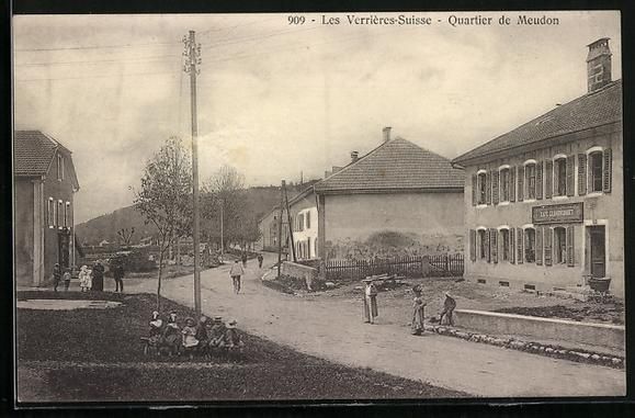 Ansichtskarten: AK Les Verrières, Quartier de Meudon – Gebraucht aus Berlin von bartko-reher