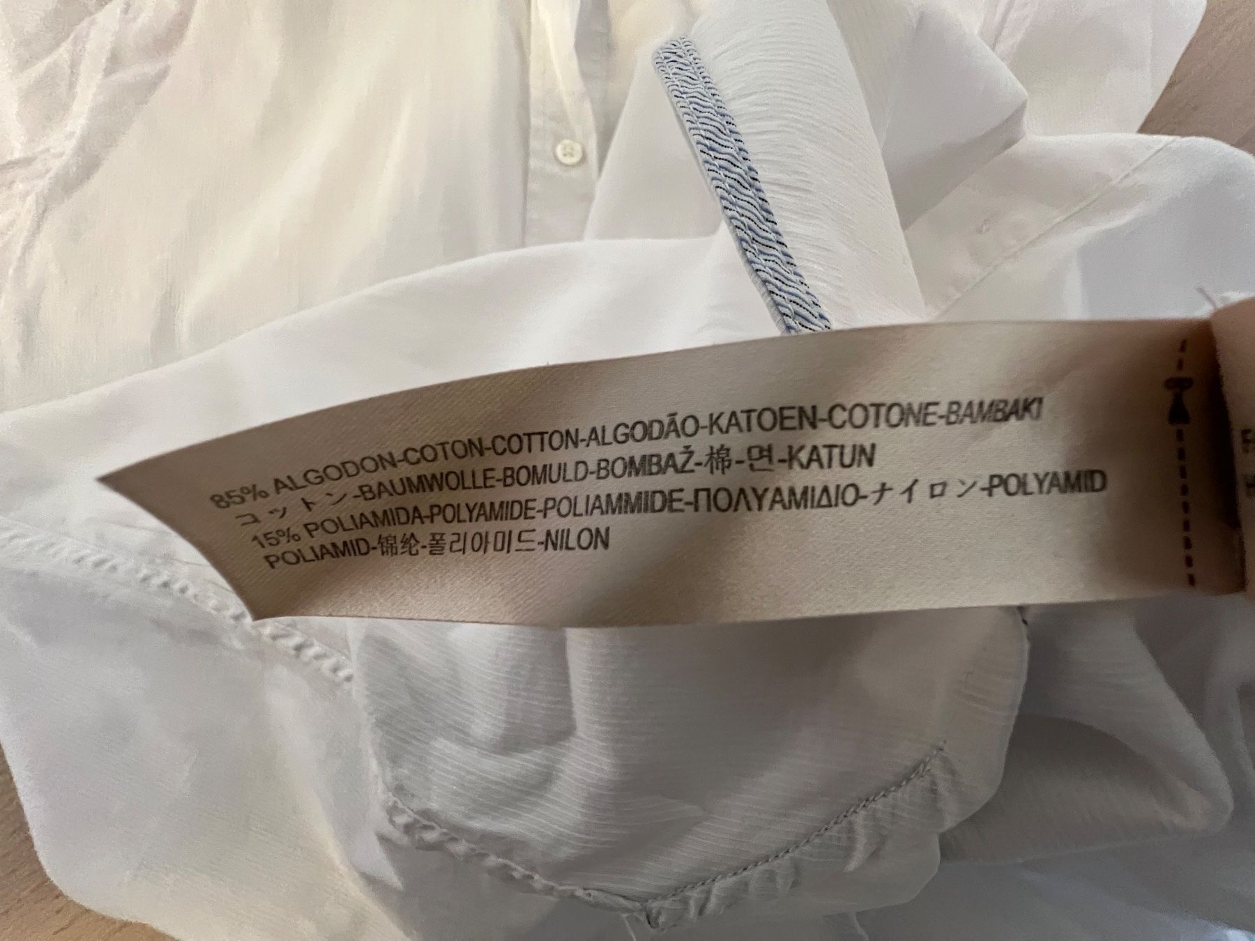 Massimo Dutti Camicette: Damenhemd/Bluse in weiss von Massimo Dutti, Gr. 36 – Usato da Winterthur venduto da mic_l98y 2