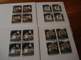 Pro Patria 1997, FDC Satz + 4erblocks, 5 Belege