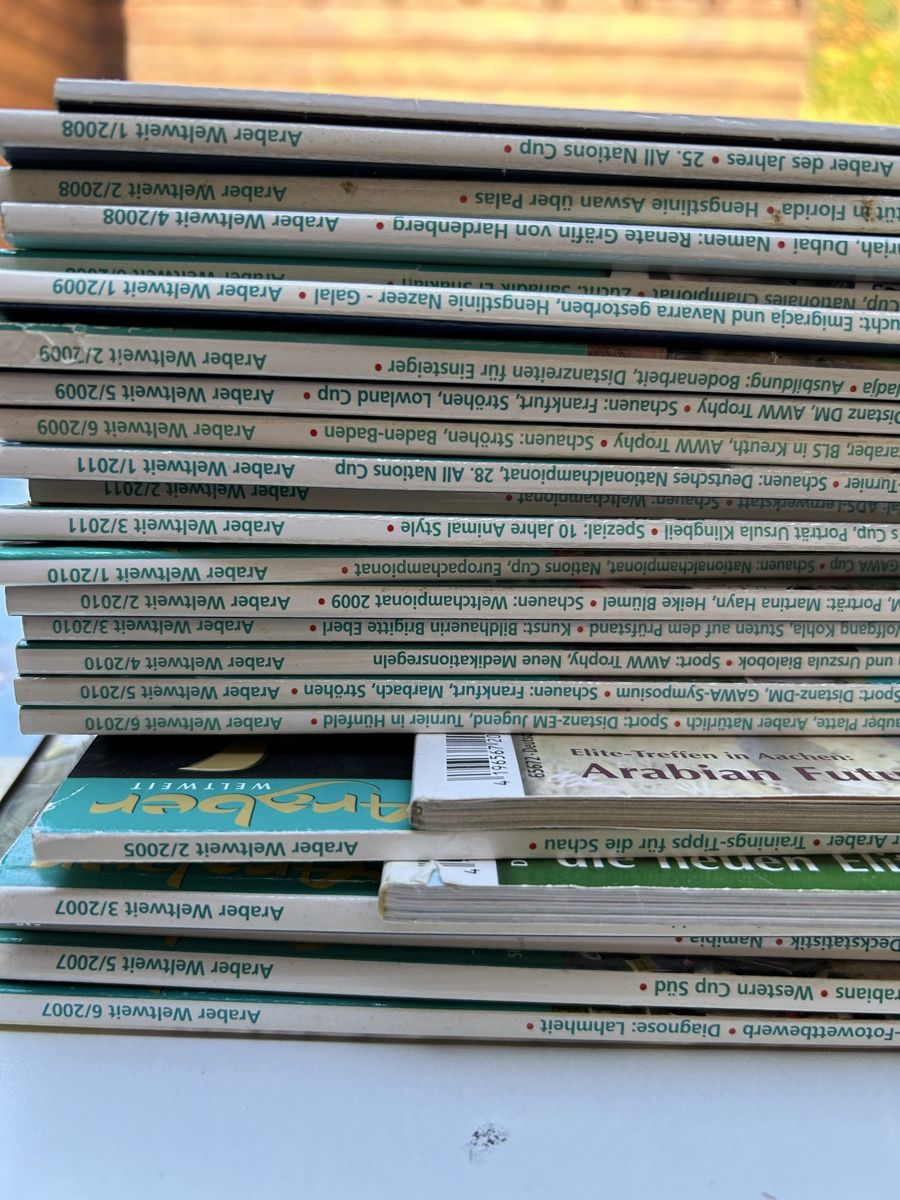 Riviste & Magazine: Araber Pferde Zeitschrift Sammlung – Usato da Rickenbach ZH venduto da nathifa 4