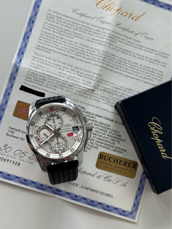 Chopard Mille Miglia Gran Turismo XL Chrono, Top Zustand