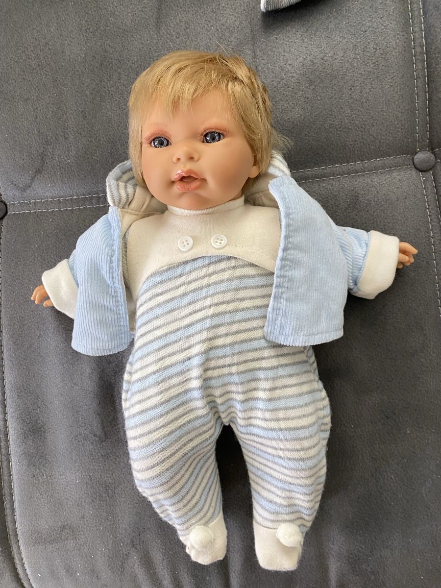 Bambole: Süsse Babypuppe 42 – Nuovo (secondo la descrizione) da Roggwil TG venduto da Strick-Fee 2