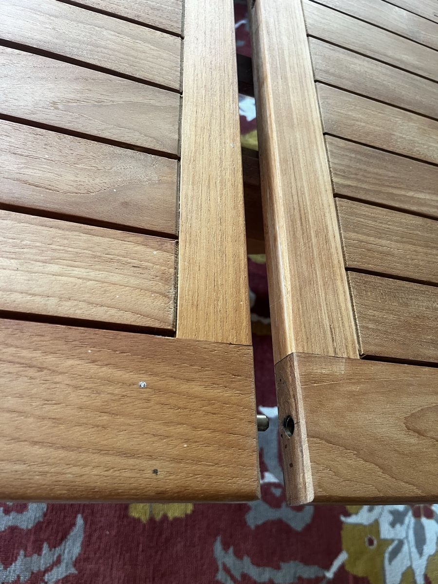 Tables: Gartentisch, Teakholz – D'occasion à Erlenbach ZH par montecristo2 6