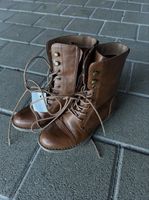 Braune Winterstiefel, Grösse 36