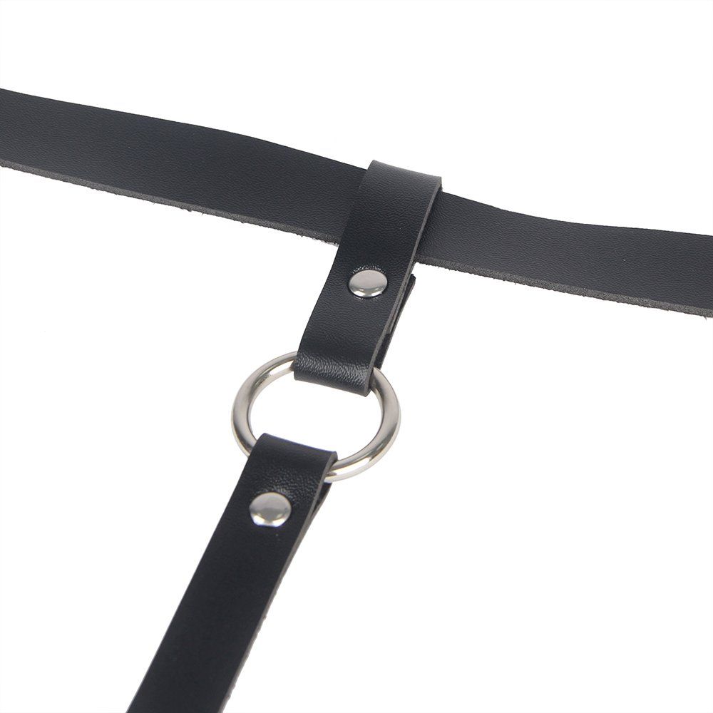 Gürtel: PU‑Leder Bein‑ & Taillengurt – Schwarz – Neu und originalverpackt aus Beringen von SGShop 4