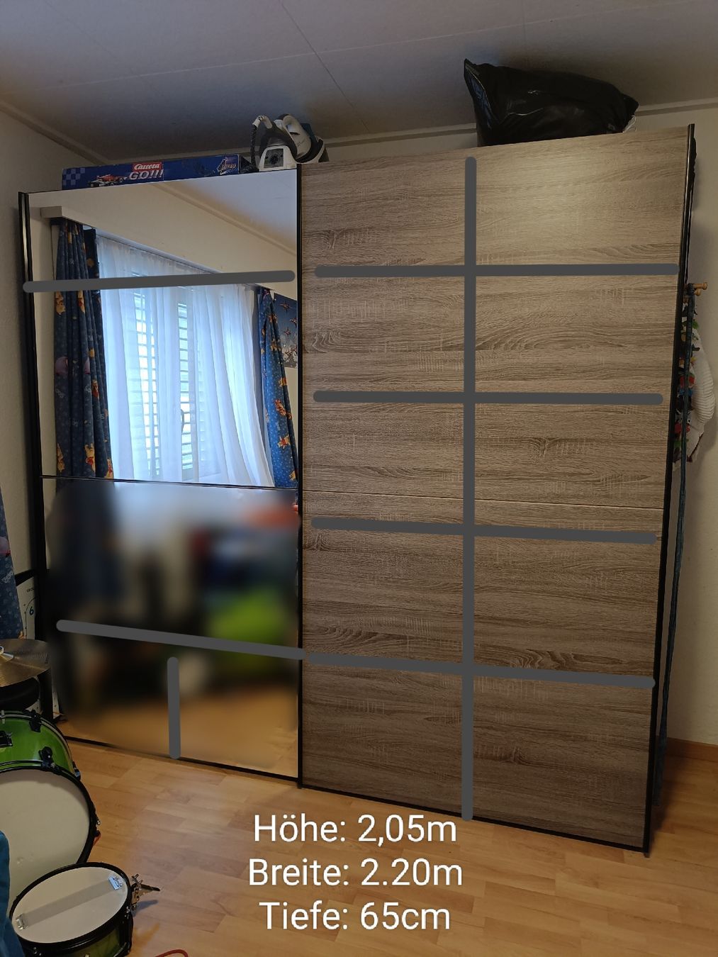 Schränke: Kleiderschrank mit Schiebetüre – Gebraucht aus Flawil von Noemli_2 1