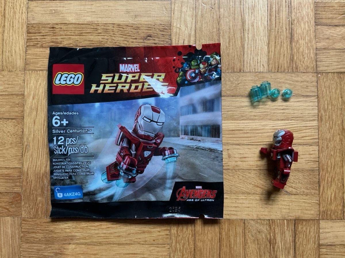 Lego Statuette: 2x LEGO Marvel Super Heroes Iron Man Silver Centurion – Nuovo (secondo la descrizione) da Zürich venduto da R4diant 3