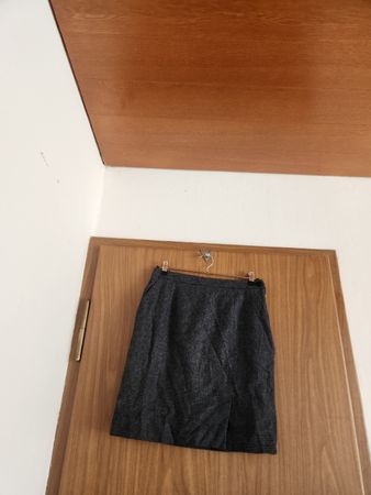 Jupe Claudie Pierlot carreaux gris taille 38 