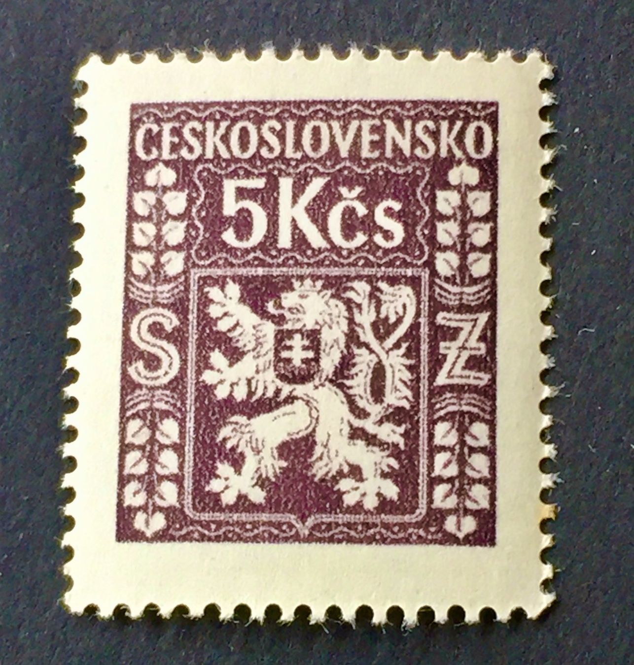 Tutti i francobolli: Briefmarken aus Tschechoslowakei Ungestempelt   – Usato da Aarau venduto da Angi-007