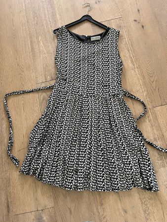 Ravi Famous Kleid, Katzenmuster, Grösse S - Sommerlich!