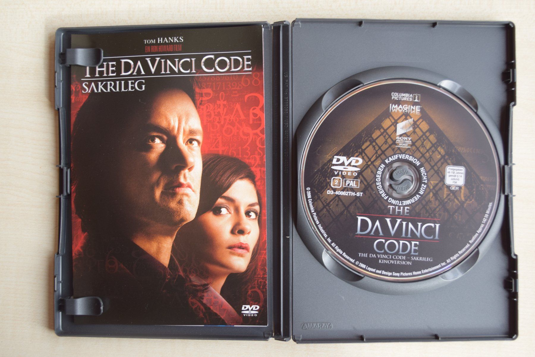 Alle DVDs: THE DA VINCI CODE (237) – Gebraucht aus Reutigen von DONDON55 3