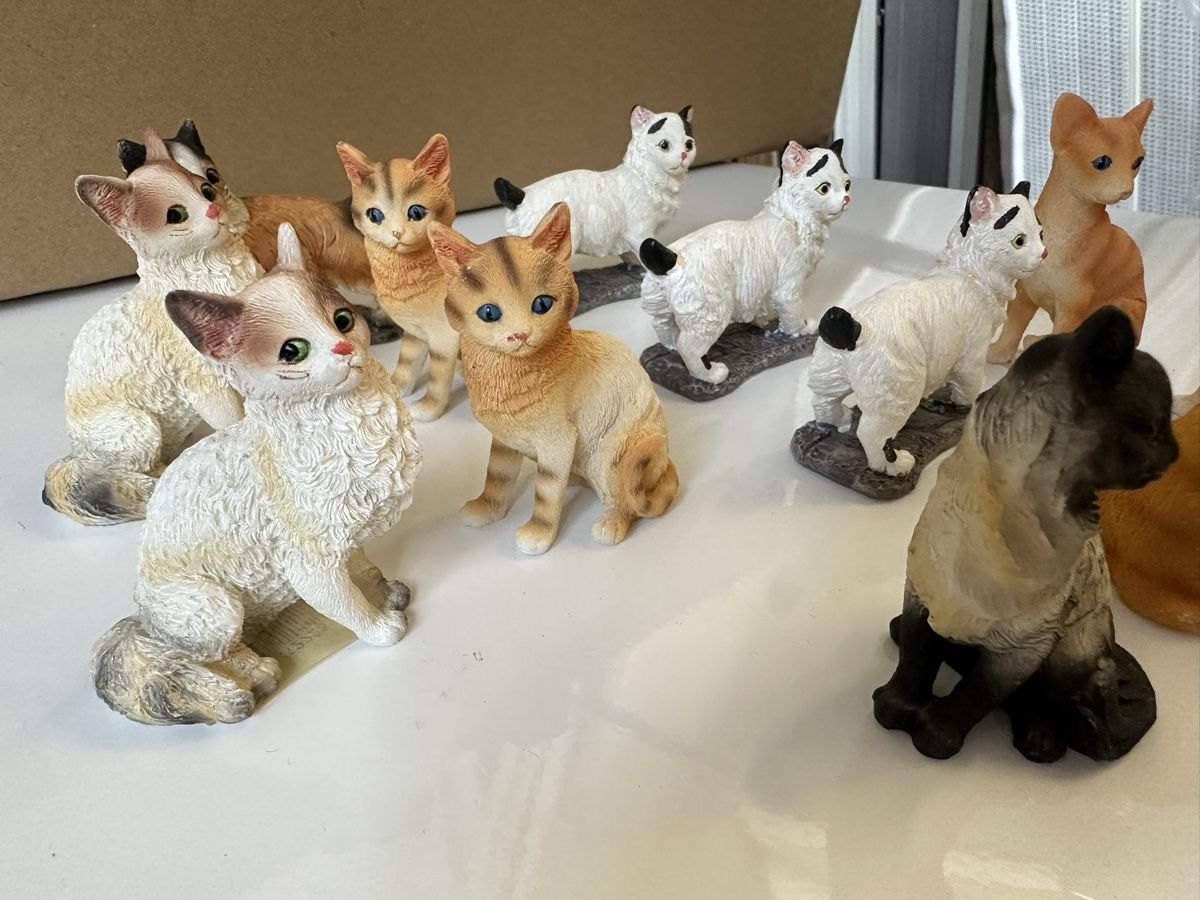 Statuette: Mini Figuren Katzen 🐈 – Nuovo e nell'imballaggio originale da Sevelen venduto da Stopglobal. 5