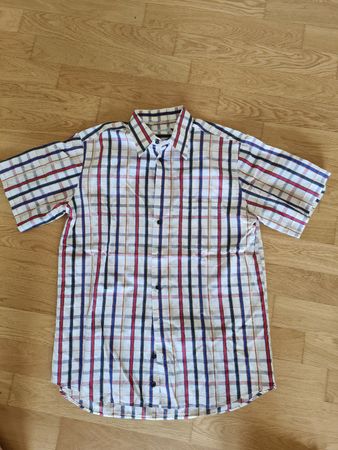 Kurzarm Hemd Grösse 41, kariert