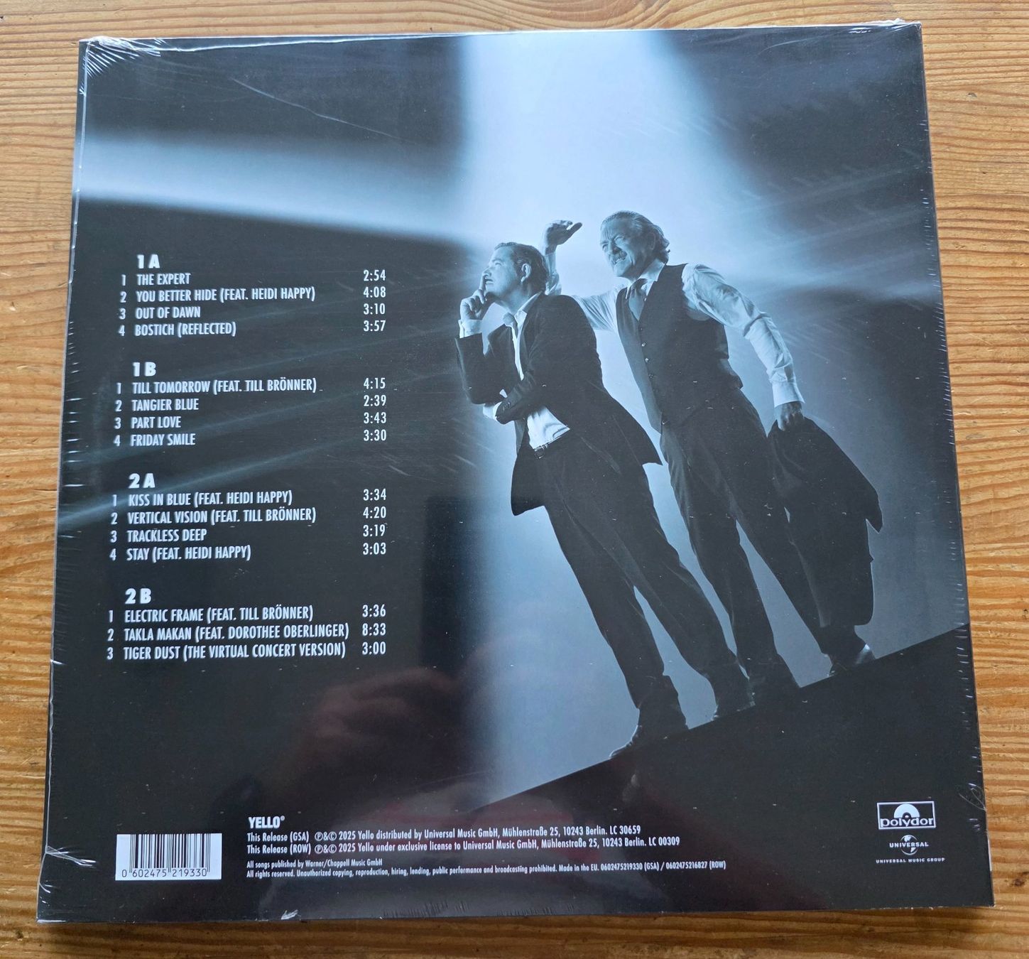 Schallplatten: Yello - Touch 2 LP 2025 NEU – Neu und originalverpackt aus Gunzgen von Segars 1