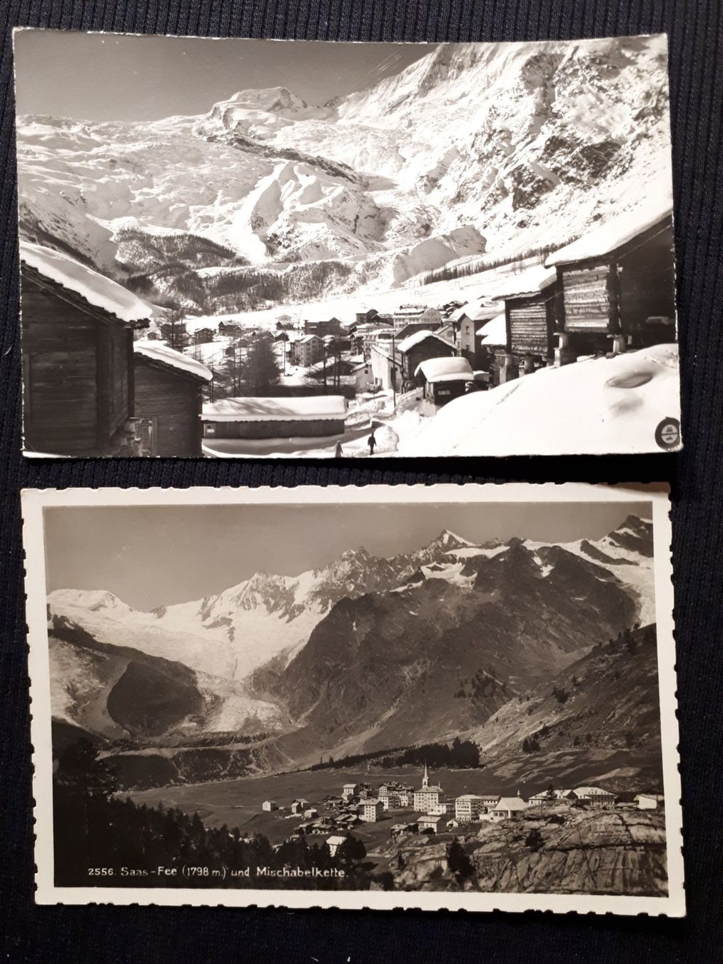 Cartes postales: 2X SAAS - FEE – D'occasion à Ponto Valentino par giorgia06