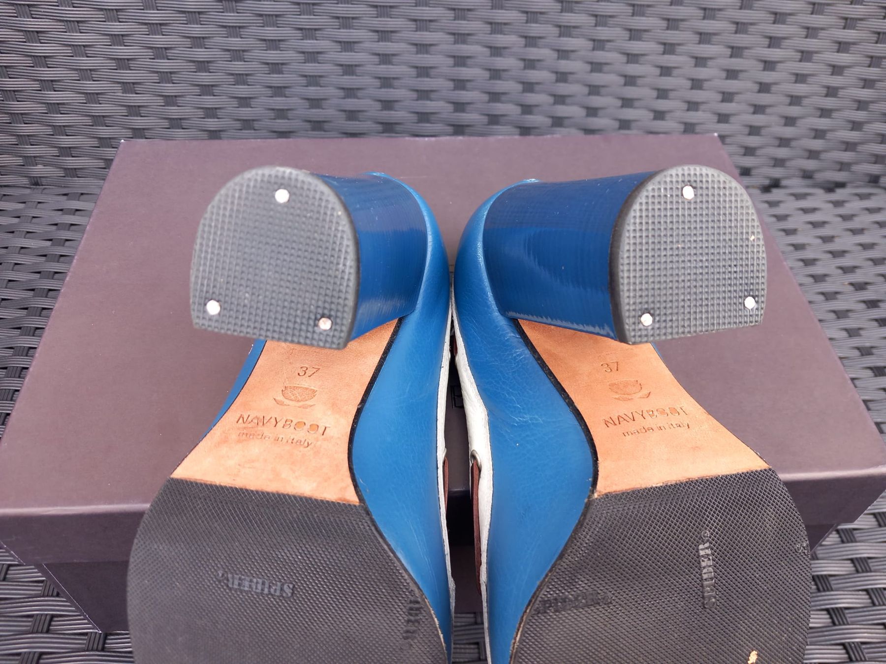 Navyboot Scarpe da donna: Schöne Navyboot Läufer aus Leder Gr. 37 – Usato da Winterthur venduto da Jopf1 7