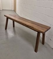 Holzbank 120x46x29 (LxHxT) dunkelbraun