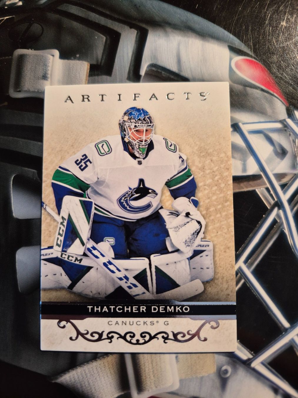 NHL Carte collezionabili: NHL Thatcher Demko Vancouver Canucks – Usato da Treiten venduto da Sauber73