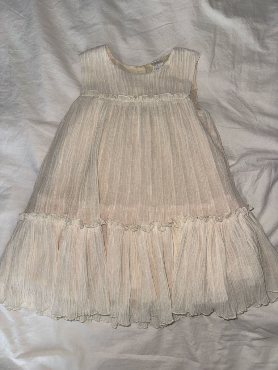 H&M Kleider & Röcke: Robe en mousseline froissée - taille 92 – Gebraucht aus Saillon von alico 2