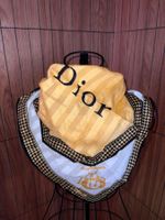 Christian Dior Tuch Monogram 46x46 Vintage