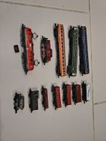 Minitrix, Loks, Wagen, E-Weichen und Schienen