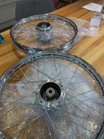 17 Zoll Speichenrad 17x1.40 Chrom Puch Maxi S/N