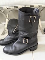 Chanel Biker Boots 39.5