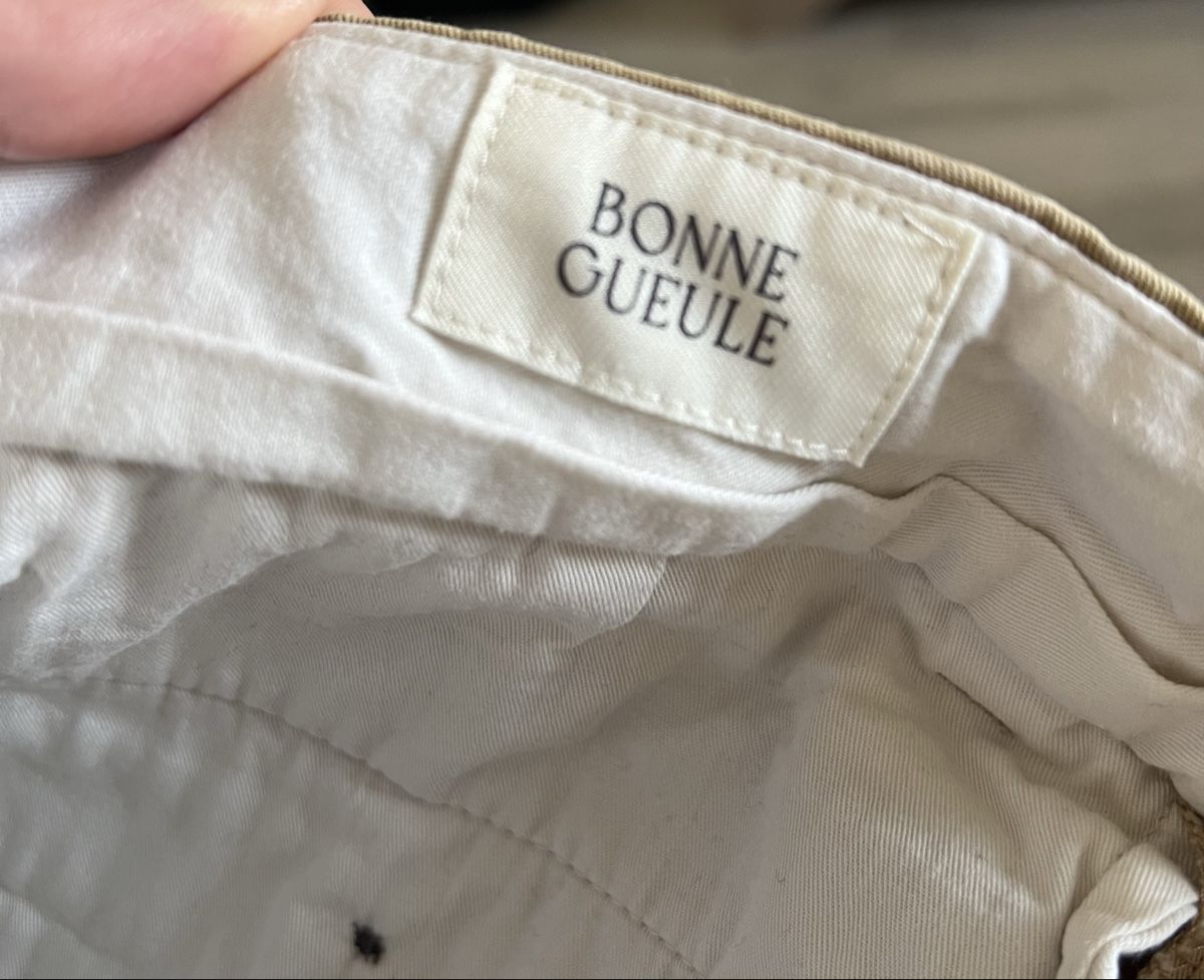 Pantaloni: Chino beige Bonne Gueule – Usato da Hauterive NE venduto da bae_y9s8 2