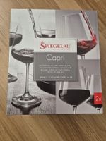 2 Spiegelau Capri Rotweingläser, neuwertig im Originalkarton