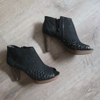 Schuhe Damen Stiefellettos Schwarz Grösse 39 guter Zustand
