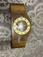 Antike Wanduhr, Holz, ca. 1930, voll funktionsfähig!