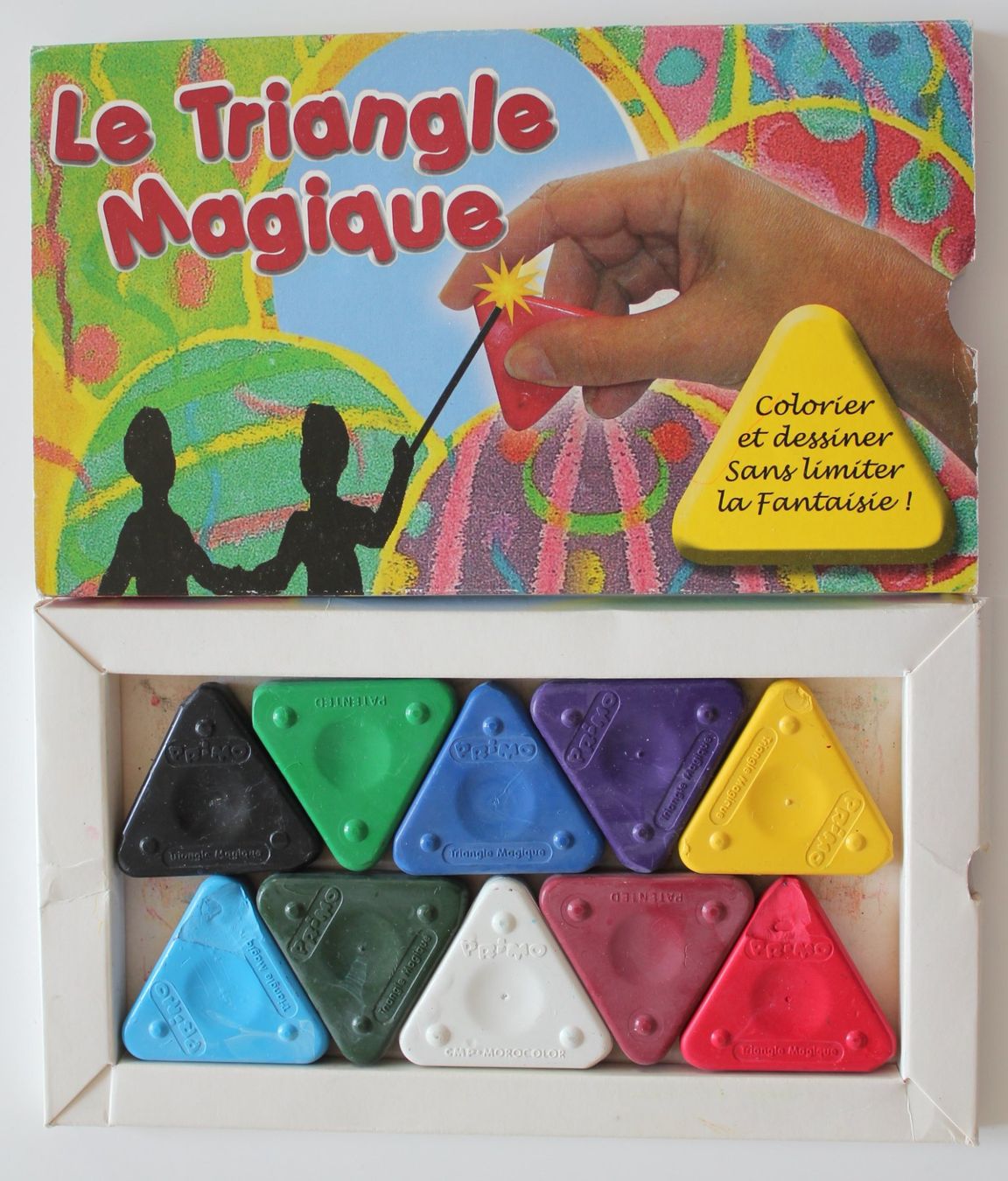 Farben: Le triangle magique – Gebraucht aus Peseux von Gilloss