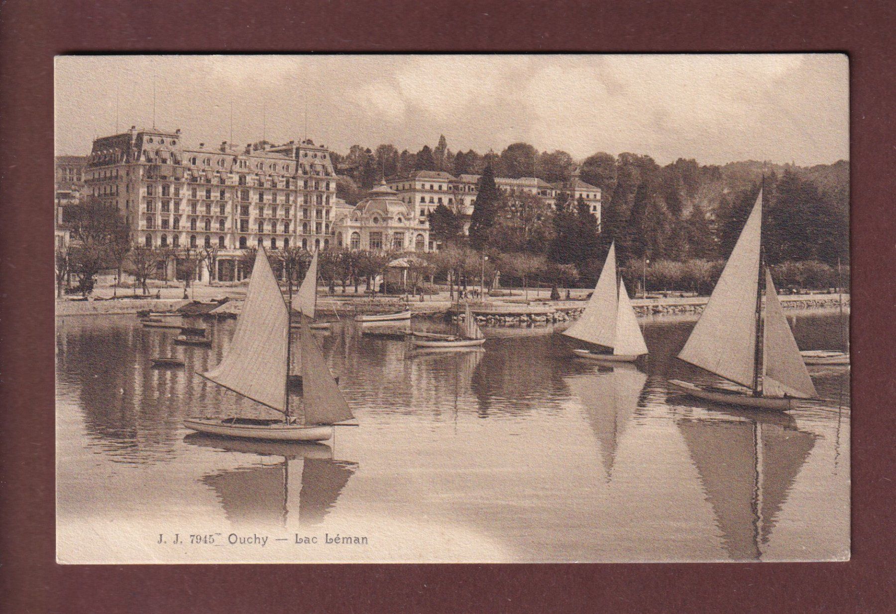 Cartes postales: LAUSANNE - Ouchy – D'occasion à Pully par nicecards-shop