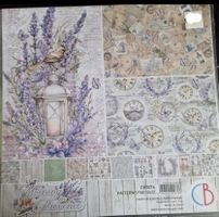 Scrapbooking Papier "Morning in Provence" 12x12" Neu!