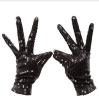 NEUE Kinder Handschuhe für Fasnacht etc. schwarz - 202498