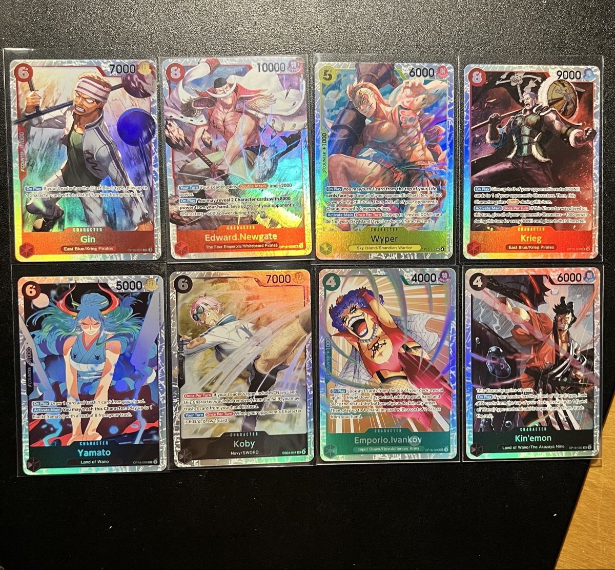 Carte collezionabili: One Piece Diverse Karten 8 Stk Lot 3 – Nuovo (secondo la descrizione) da Goldach venduto da Milosg3