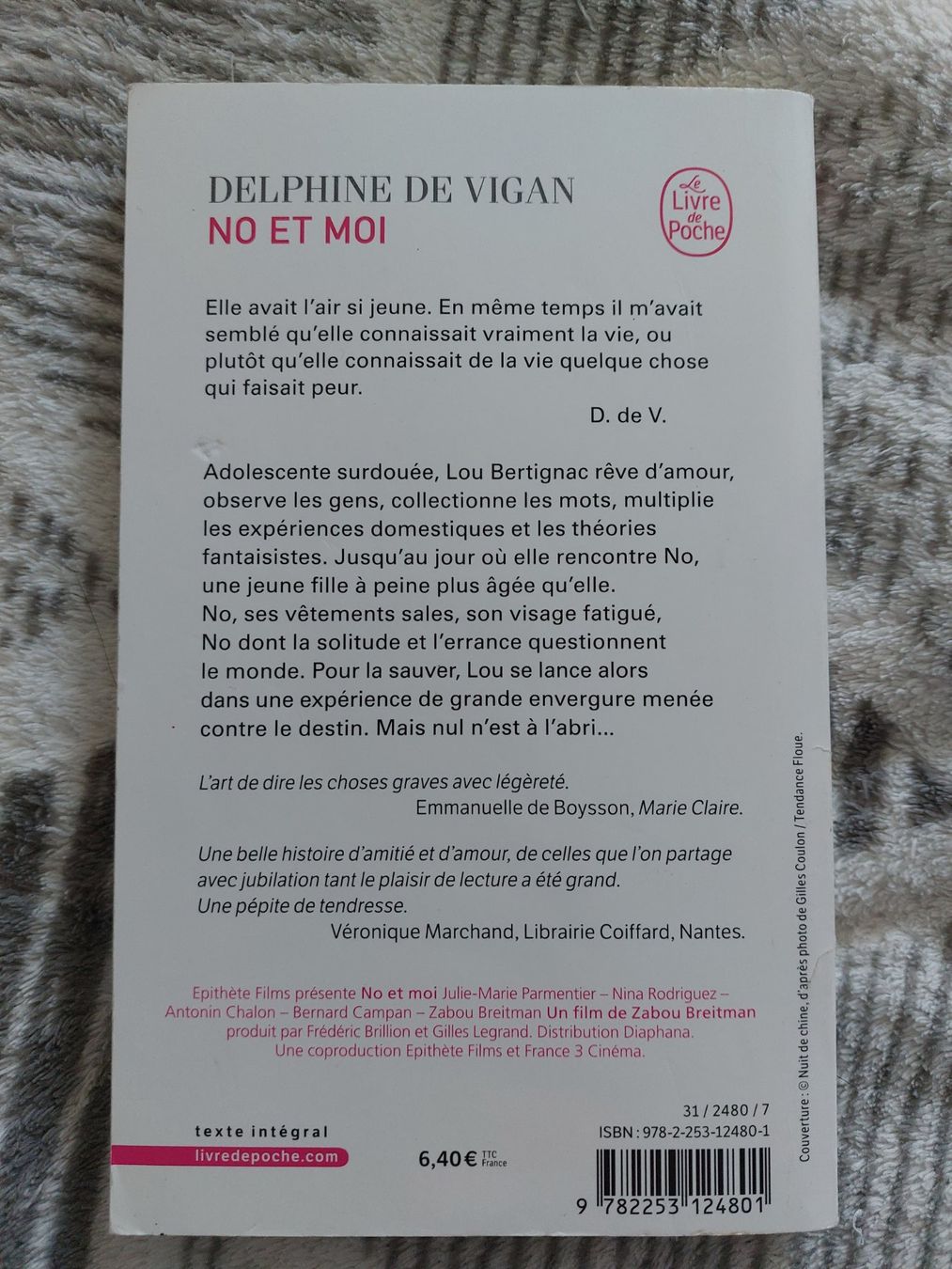 Bücher: No et Moi - Delphine de Vigan – Gebraucht aus Münchenbuchsee von vbr_jqn9 1