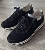 Sneaker Gabor Comfort schwarz silber Grösse 37 neuwertig