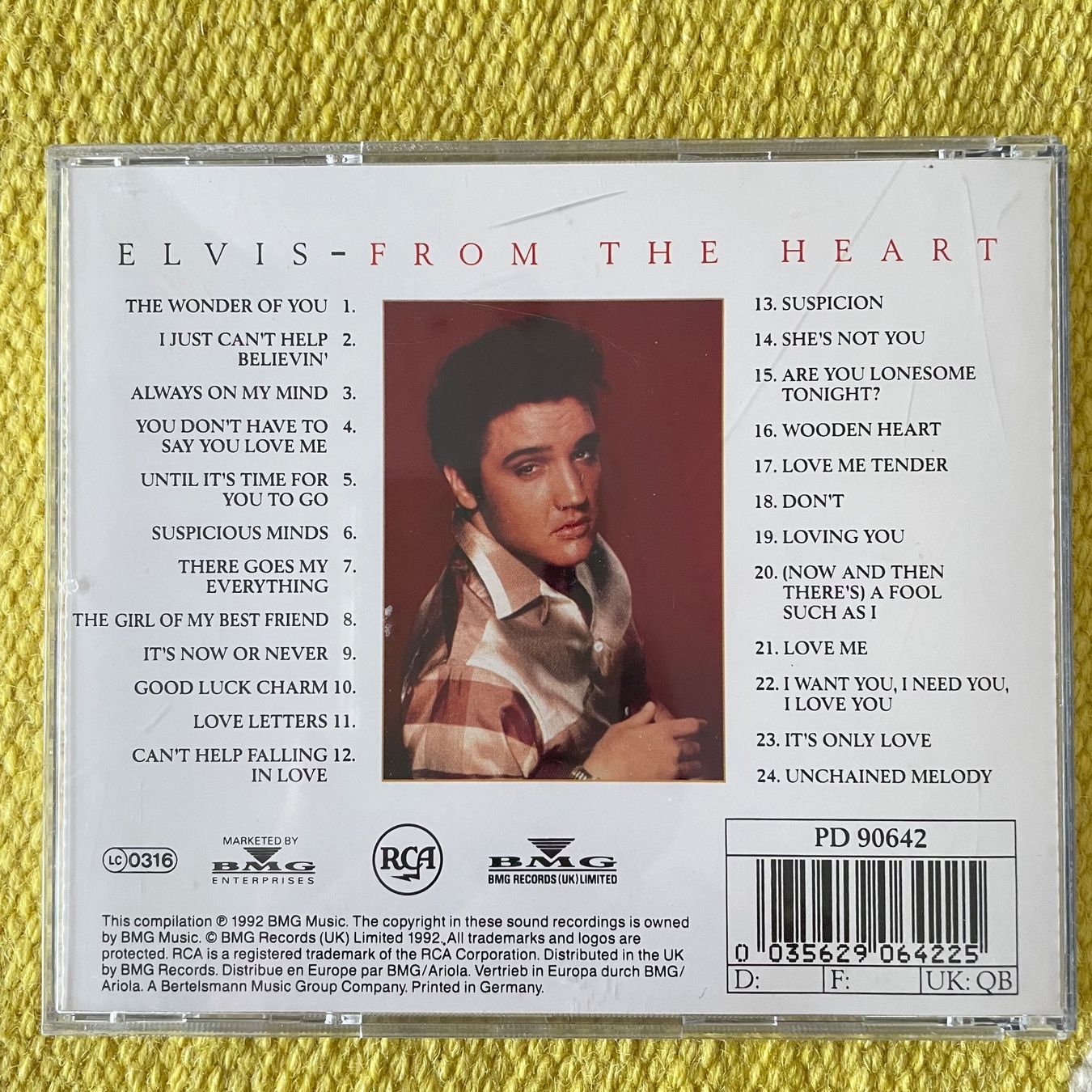 CD: ELVIS PRESLEY-FROM THE HEART – Usato da Rorschacherberg venduto da CD-Roli 1