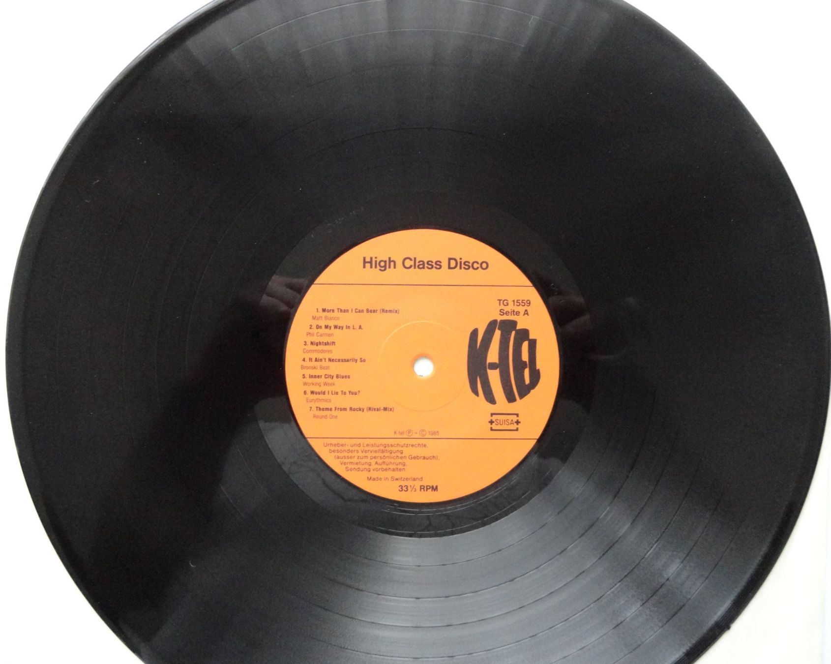 Schallplatten: HIGH CLASS DISCO - Diverse Interpreten (Sampler) – Gebraucht aus Neftenbach von Verk13 2