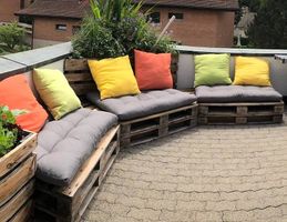 Sitzkissen für Europaletten-Lounge