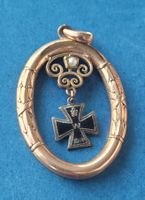 Deutsches Reich, Patriotischer Anhänger, Eisernes Kreuz