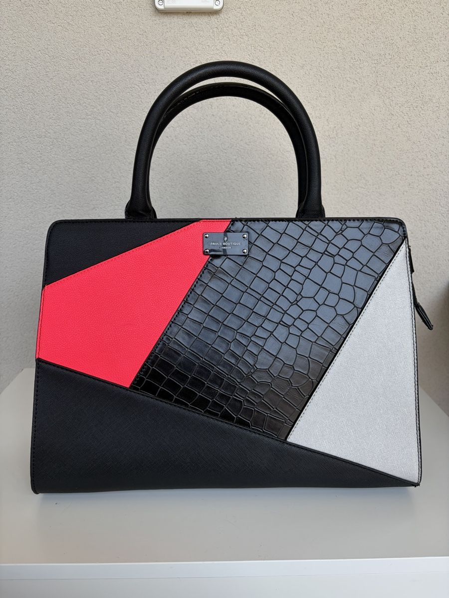 Pauls Boutique Borse da donna: Pauls Boutique London - Tote Bag geometric pattern – Usato da Nyon venduto da Deb_D39 5