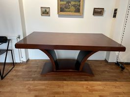 Schöner Art Déco Esstisch, Palisander, ausziehbar
