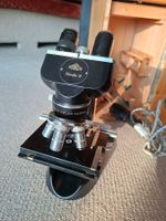 Historisches Mikroskop StudioC Hertel & Reuss funktionsfähig
