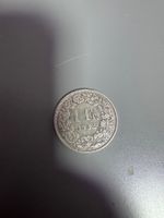 1 Fr. 1932 Helvetia Münze guter Zustand