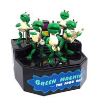 Green Machine Frog orchestre grenouille Metro Toys RARE !