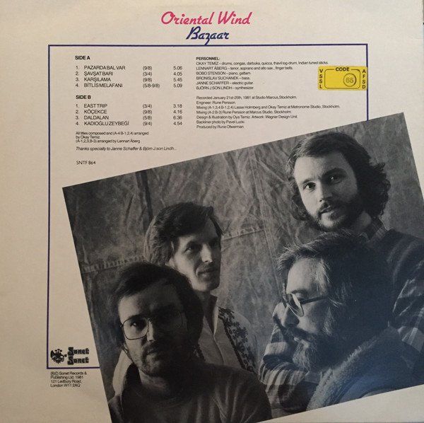 Dischi in vinile: Oriental Wind: Bazaar LP – Nuovo (secondo la descrizione) da Steinhausen venduto da Vilivinili 1