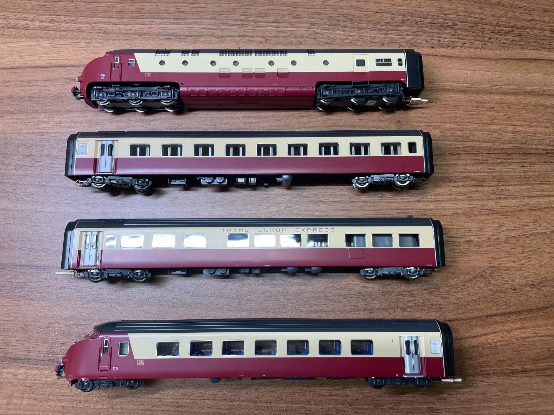 Roco Modellini di ferrovie: Roco TEE-Dieseltriebzug RAm der SBB in DC analog – Usato da Villmergen venduto da Mfritz 1