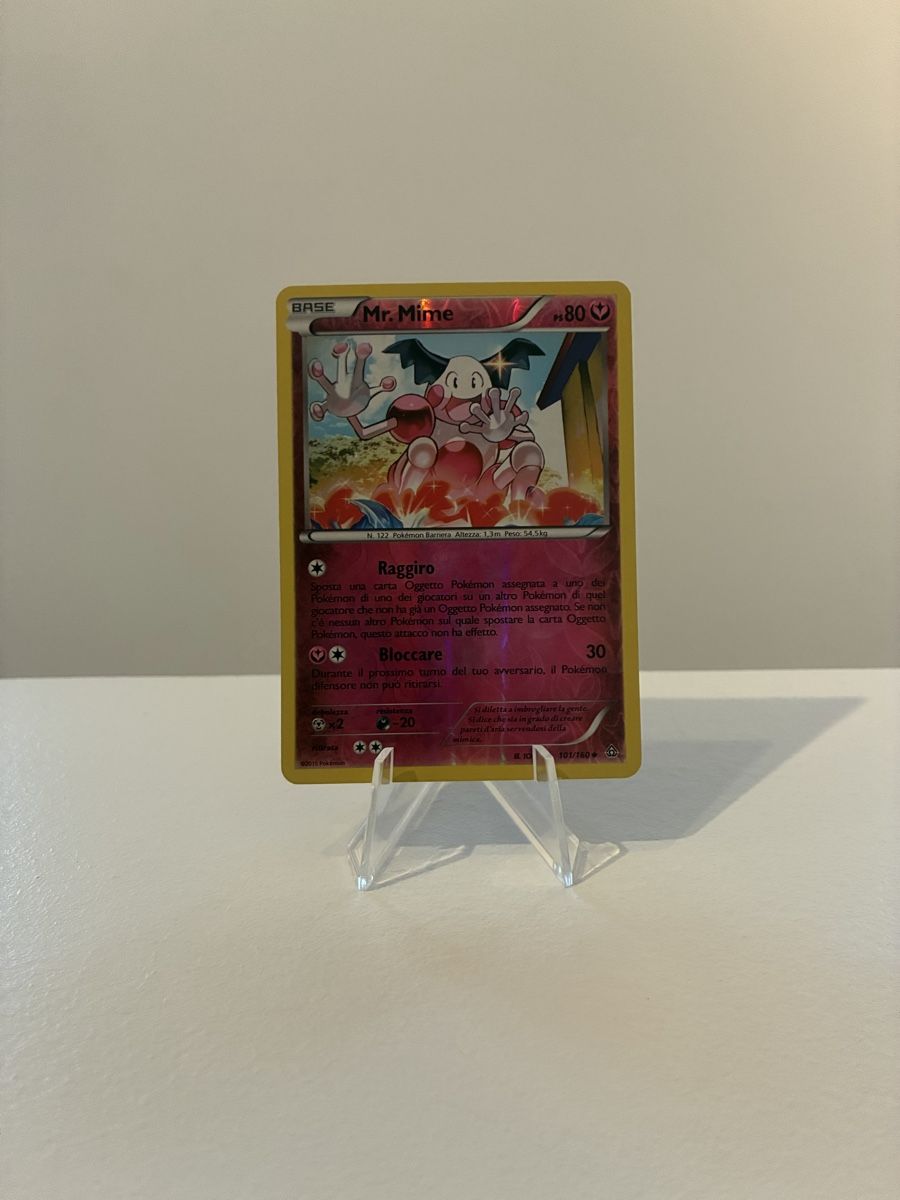 Pokémon Cartes à collectionner: Carta Pokémon Mr. Mime Reverse 101/160 – Neuf (Voir description) à Taverne par nad02026